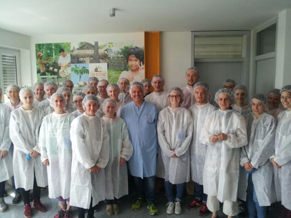 Gießener Studenten zu Besuch bei Dr. Goerg