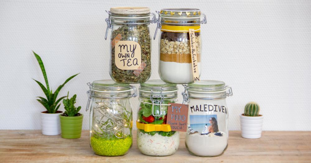 DIY-Ideen mit Bügelgläsern