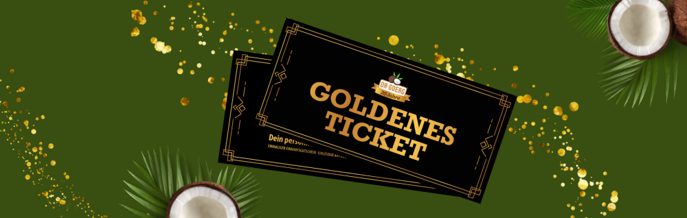 Finde Dein goldenes Ticket!