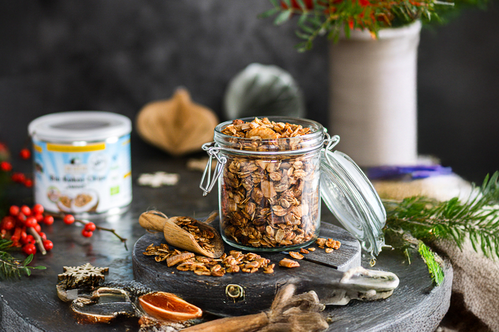 Selbstgemachtes Weihnachtsgranola