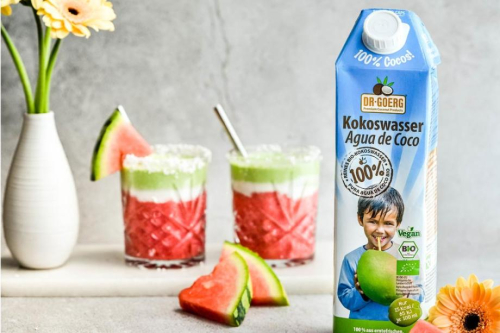 Melonen-Smoothie mit Kokoswasser