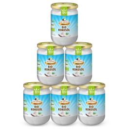 Organic Coconut Oil: Special deal 5+1 | Dr. Goerg