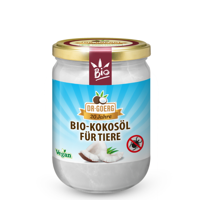 Premium Bio-Kokosöl für Tiere 500 ml