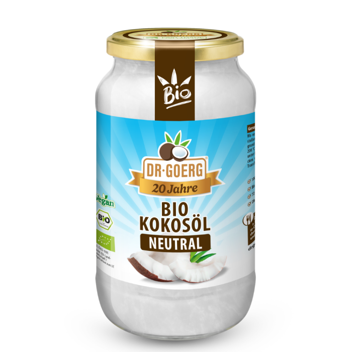 Bio-Kokosöl neutral kaufen: 1000 ml| Dr. Goerg