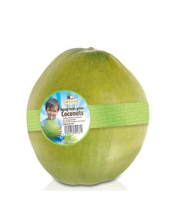 Jeunes noix de coco vertes et fraîches à boire (carton de 9)