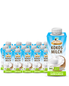 Premium Bio-Kokosmilch 16x 200 ml Sparpaket