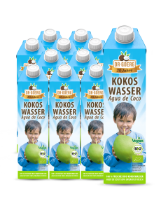 Premium Bio-Kokoswasser 12x 1.000 ml Sparpaket