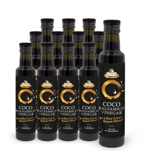 Bio-Kokosblüten-Balsamico 12x 250 ml Sparpaket