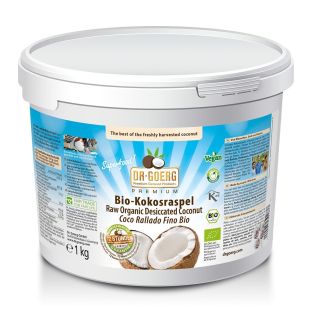 Coco rallado fino bio premium 1000 g