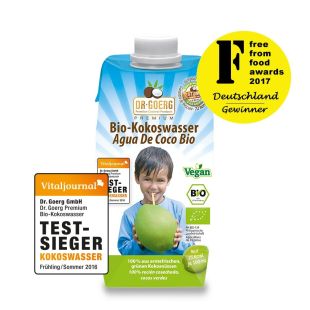 Agua de coco bio premium 330 ml