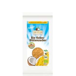 Premium Bio-Kokosblütenzucker in 600 g-Tüte