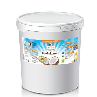 Premium-Bio-Kokosmus in 10 kg-Vorratspackung