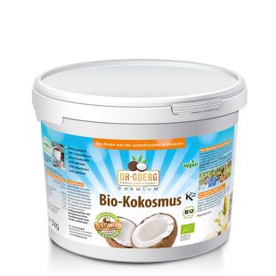 Premium Bio-Kokosmus in großer 3000 g-Vorratspacku