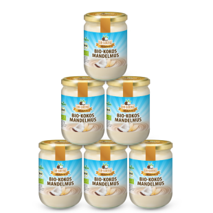 Purée de noix de coco et d’amande bio premium 500 g 5+1