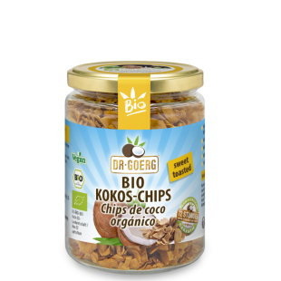 Premium Bio-Kokos-Chips / Coconut Chips, 160 g