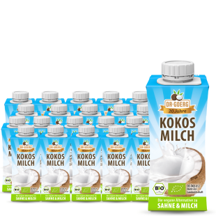 Premium Bio-Kokosmilch 24x200 ml (22+2)