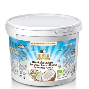 Premium Bio-Kokosraspel in 1000 g Tüte