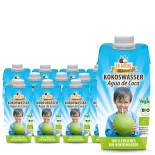 Premium Bio-Kokoswasser 15x 330 ml Sparpaket
