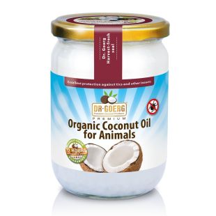 Aceite de coco bio premium para animales 500 ml