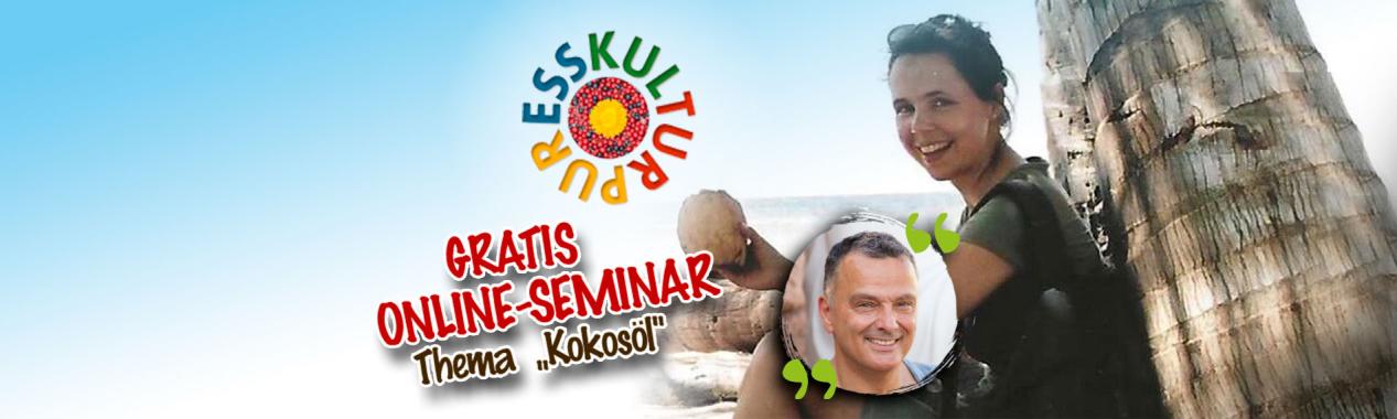 Kokosöl Online-Seminar mit Natur-Heilpraktikerin Anne Lohmann & Kokosöl-Experte Manfred Görg
