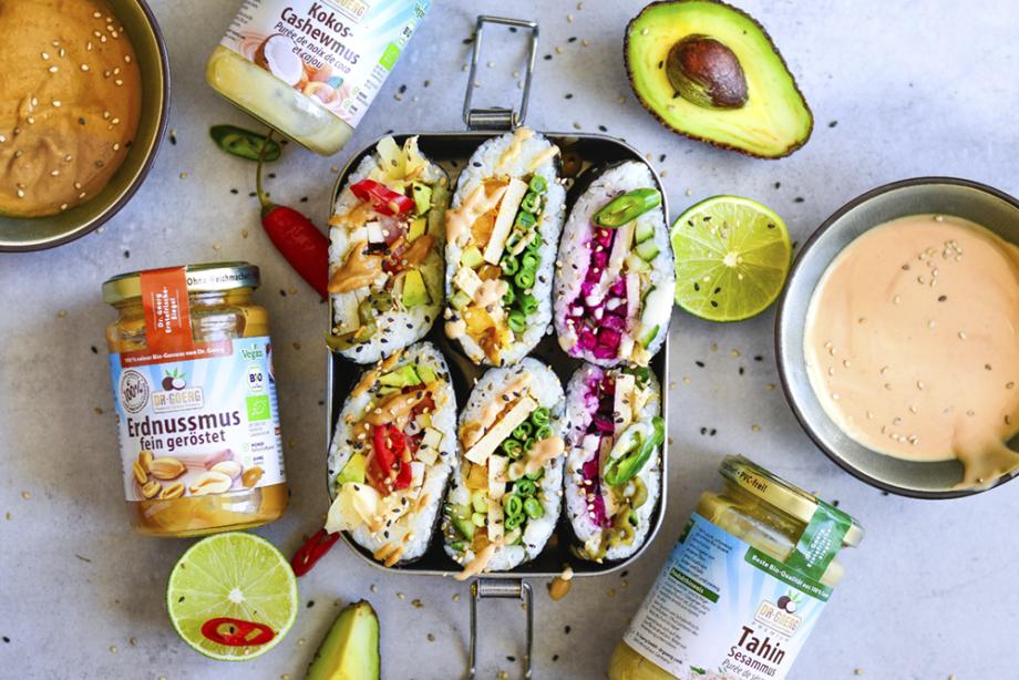 Vegane Sushi Burritos