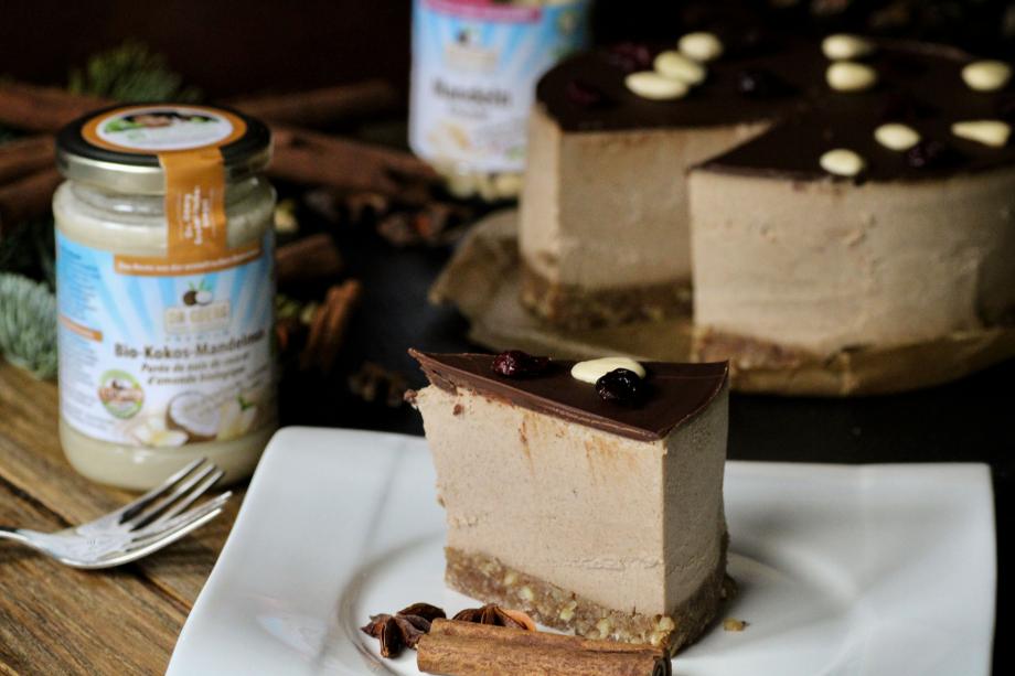 Veganer Lebkuchen Rawcake