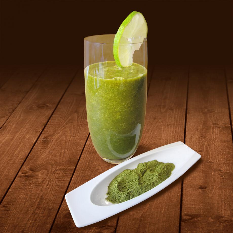 Grüner Vital-Smoothie mit Moringa