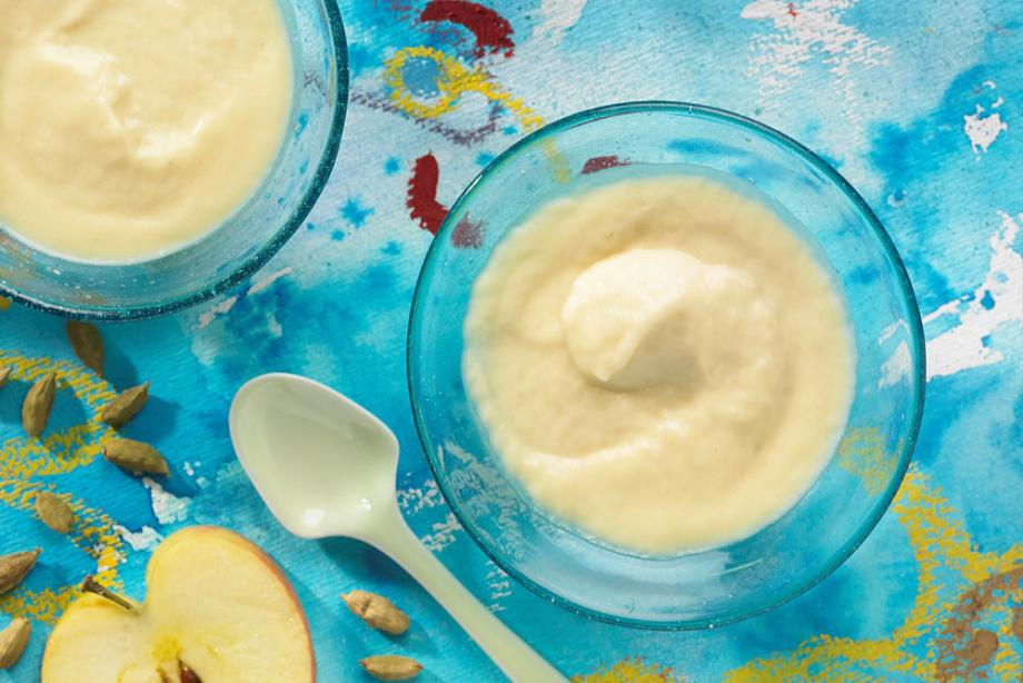 Veganes Dessert: Kokos-Apfelcreme