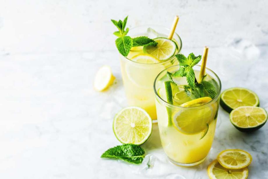 Minz-Zitrus-Limonade selbermachen