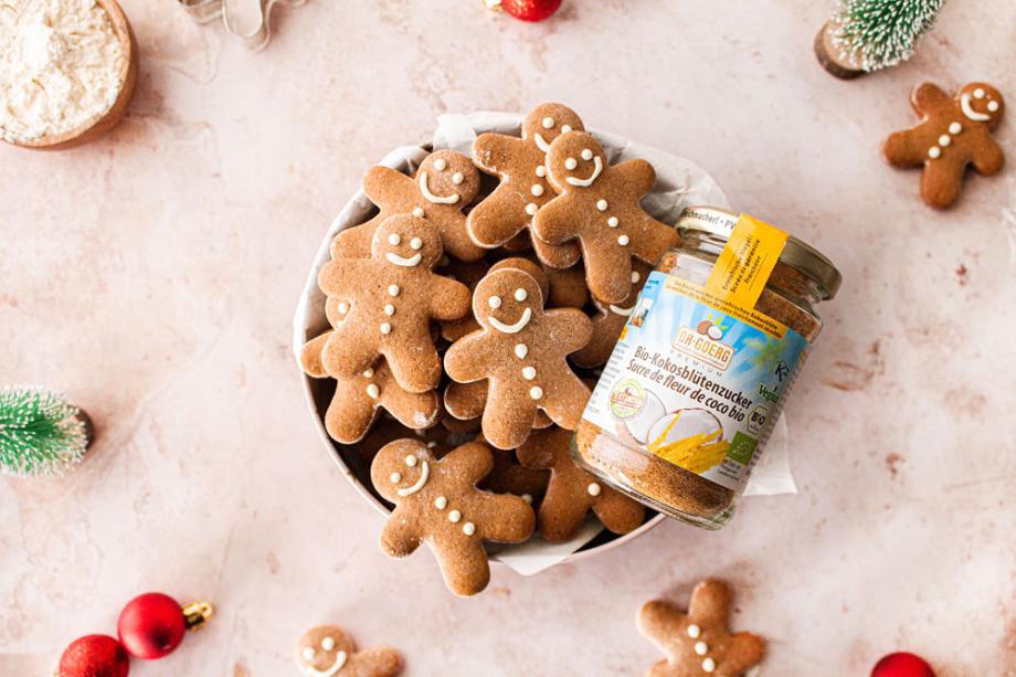 Selbstgemachte Lebkuchenmännchen
