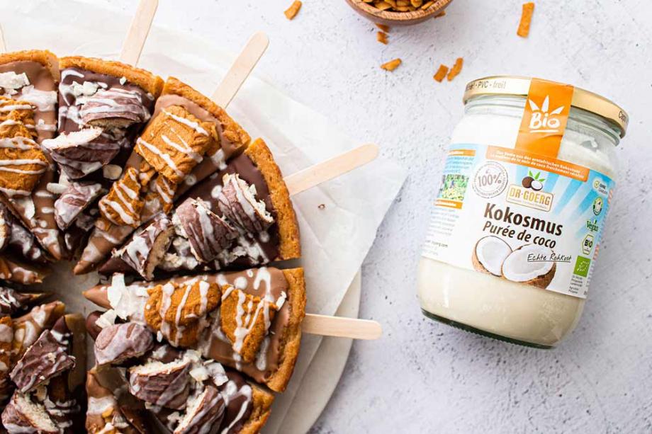 Käsekuchen am Stiel