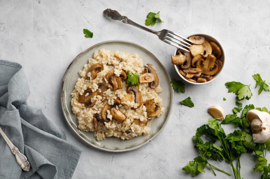 Steinpilz-Kokos-Risotto