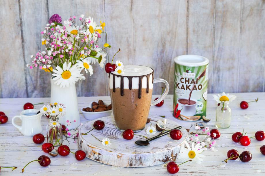 Schokotraum Kirsch-Banane mit Chai-Kakao