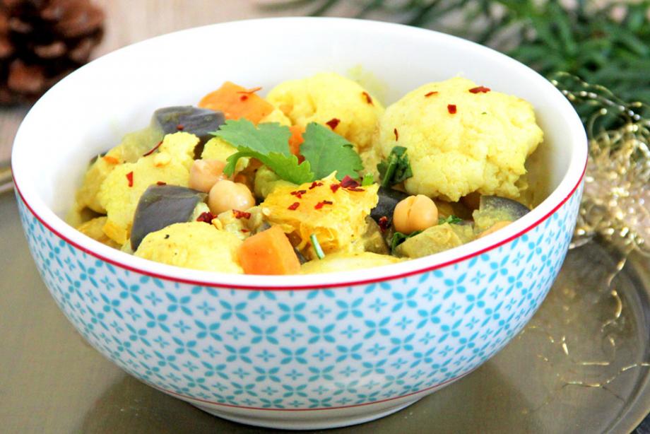 Kokos-Blumenkohl-Curry