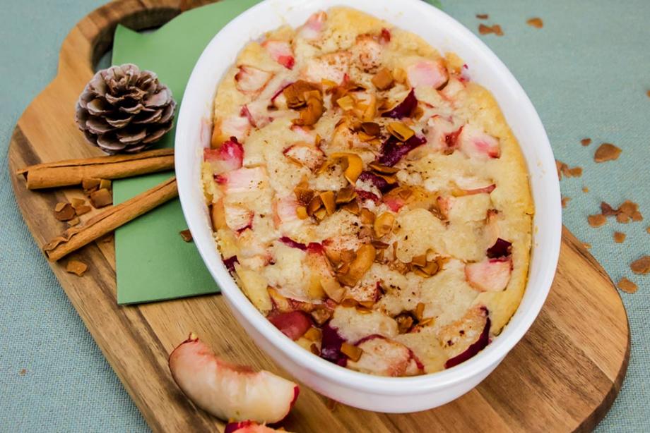 Weihnachts-Cobbler mit Kokosmus
