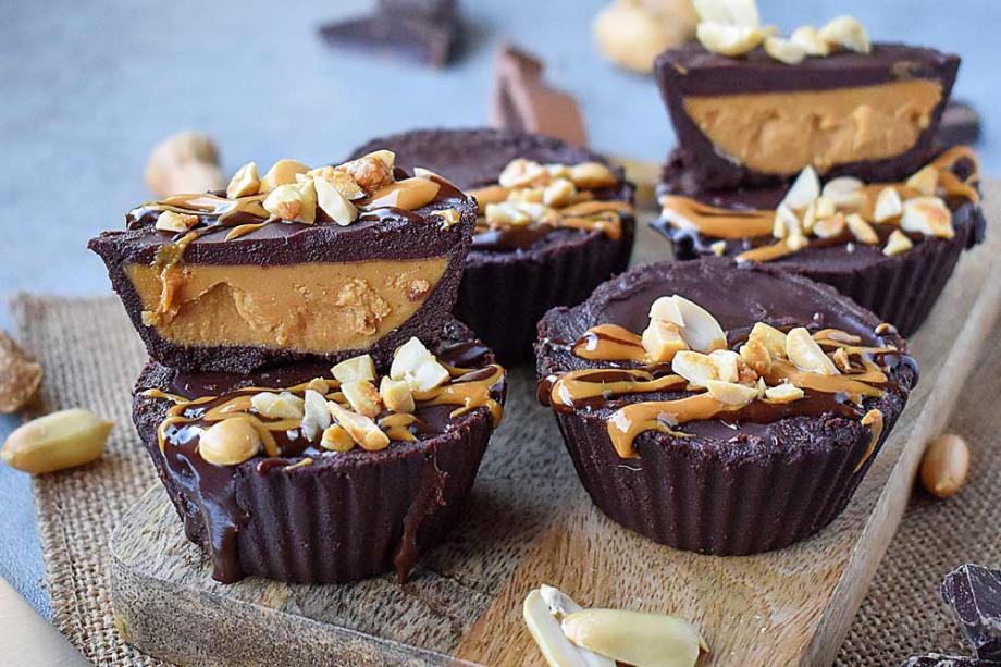 Vegane Reeses – nur 3 Zutaten