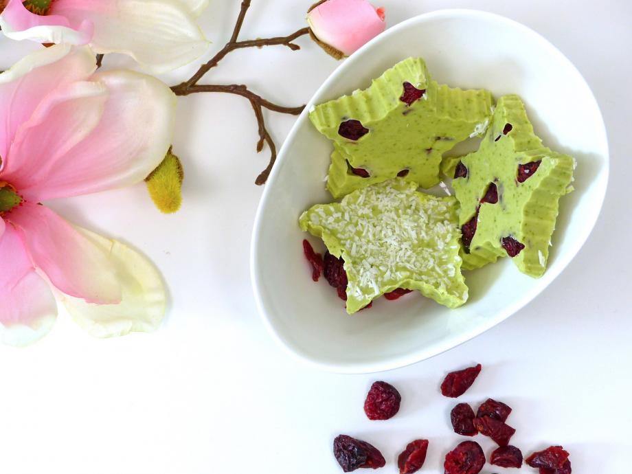 Matcha de Schoko – Weiße Schokolade mit Matcha