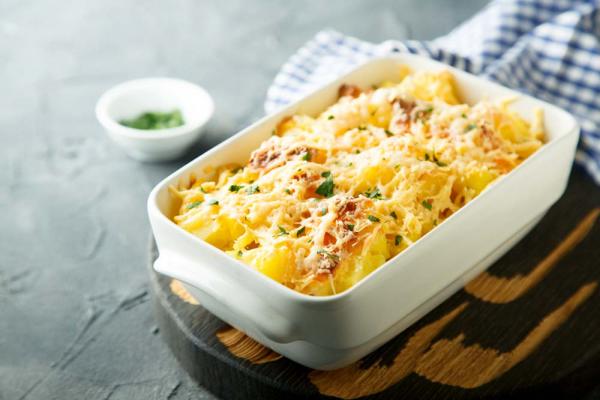 Kartoffel-Gemüse-Auflauf mit Kokosmilch