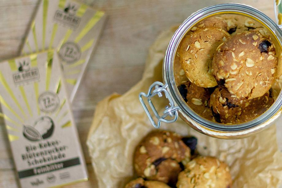 Schoko-Haferflocken Cookies