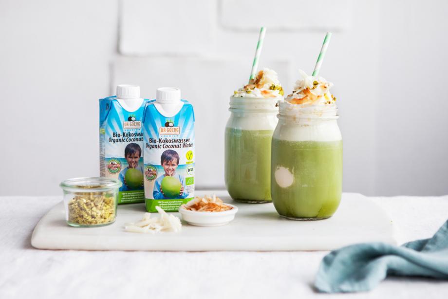 Erfrischender Eis-Matcha