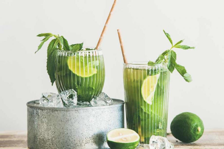 Matcha-Limonade