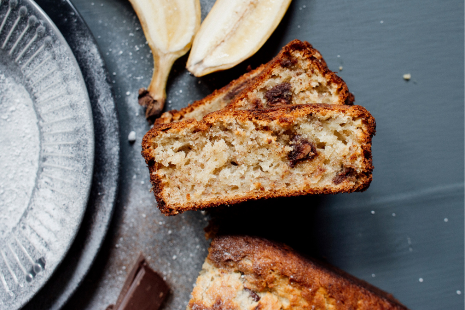 Veganes Bananenbrot ohne Zucker