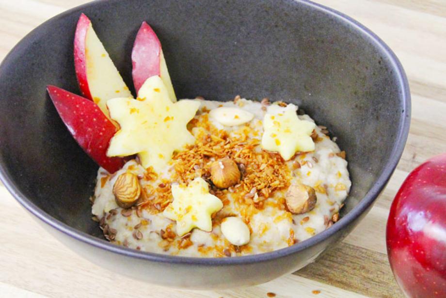 Porridge mit Kokosmehl