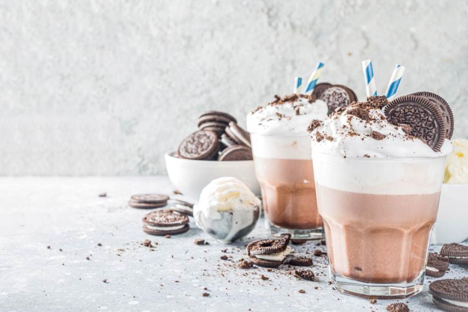 Heiße Schokolade mit Oreos