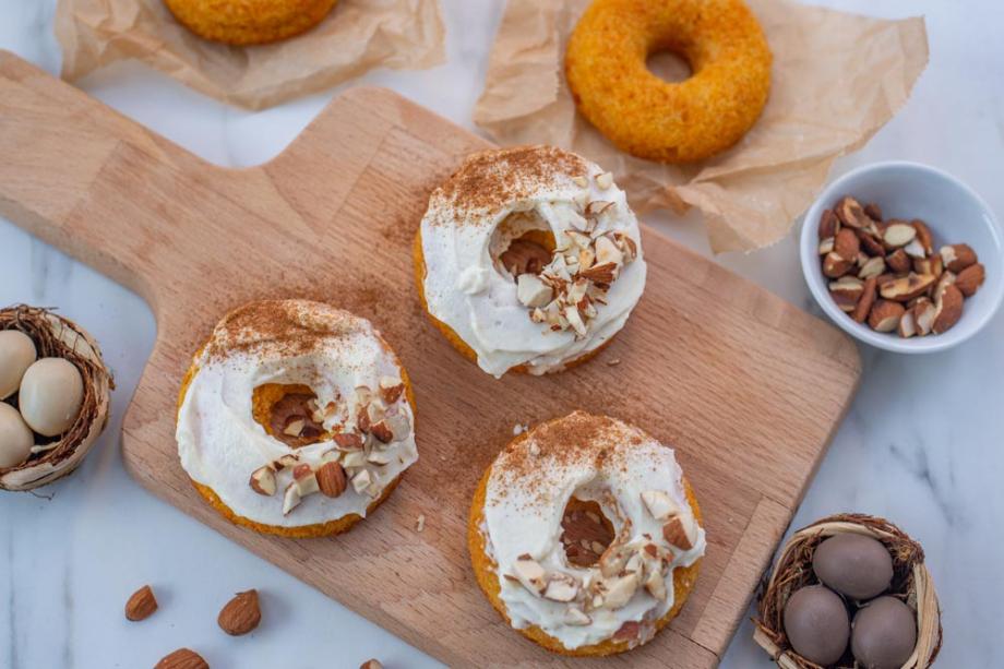 Carrot Cake Donuts