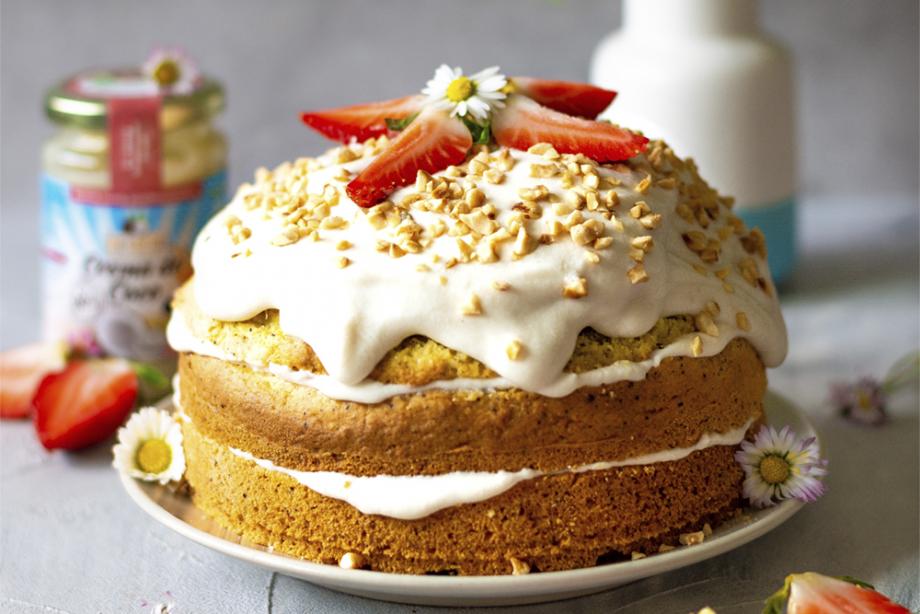 Zitronentorte mit Crema de Coco