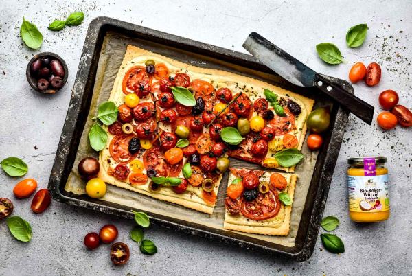 Toskana-Tarte mit Kokoswasser