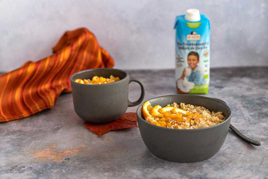Kokos-Milchreis mit Quinoa