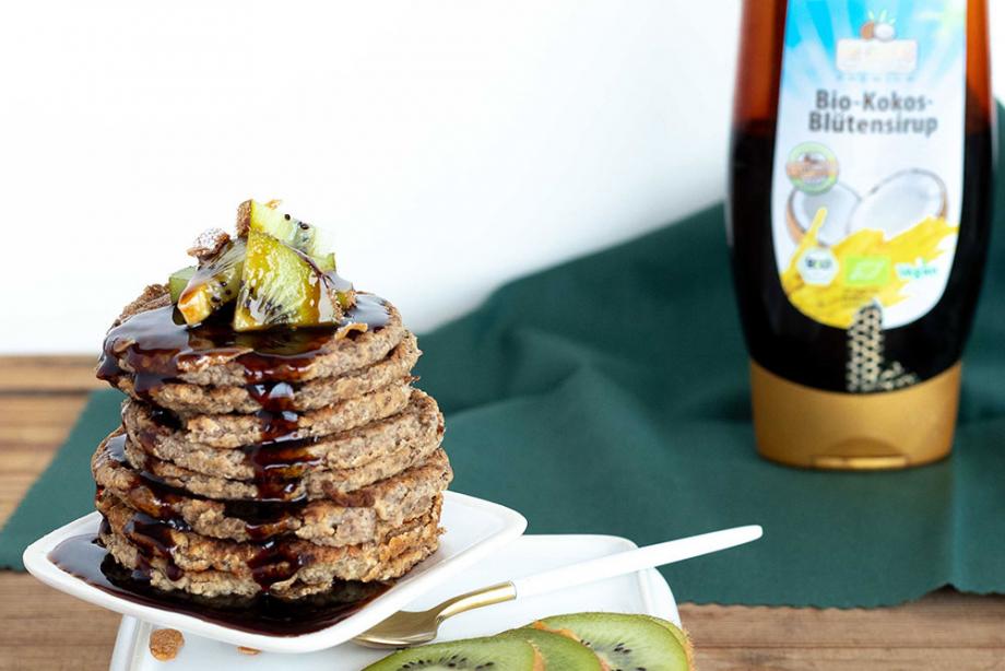 Vegane Bananen-Pancakes