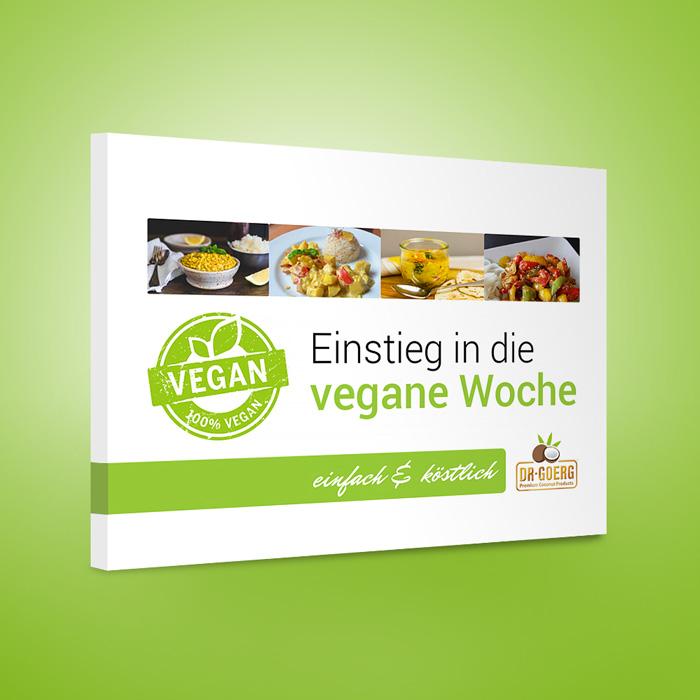Neues Rezeptbuch - Einstieg in die vegane Woche